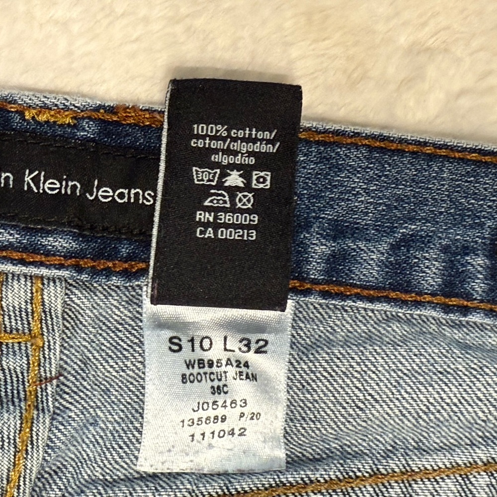 Calvin Klein Jeans size 10 bootcut - Picture 5 of 10
